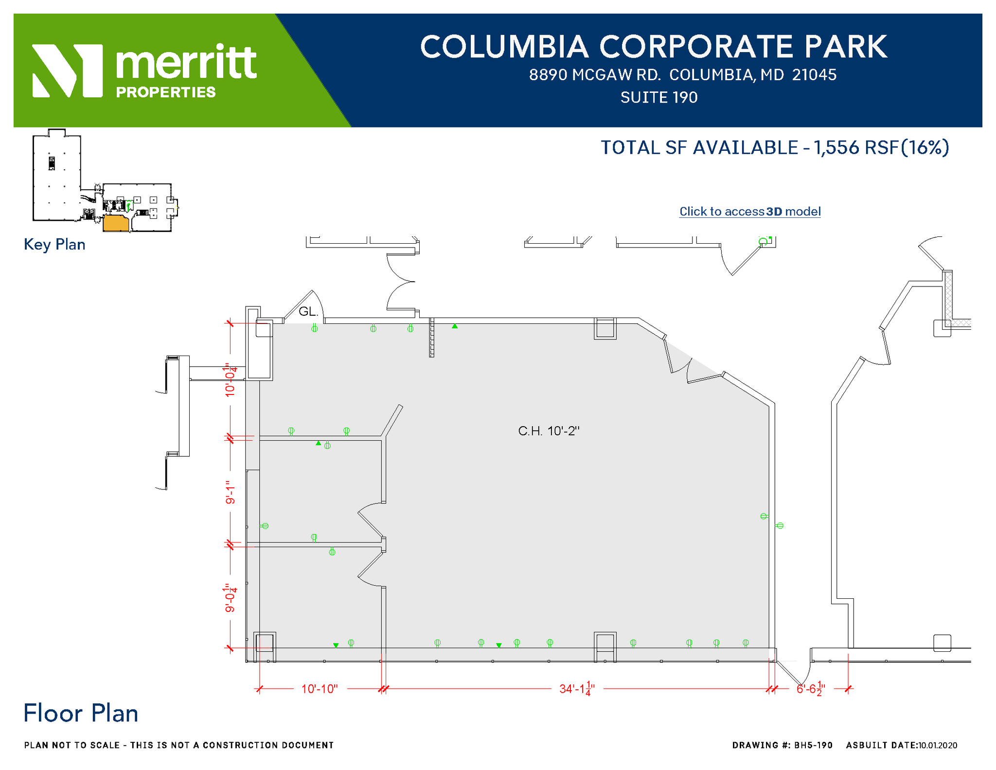 8830 Stanford Blvd, Columbia, MD for lease Floor Plan- Image 1 of 1