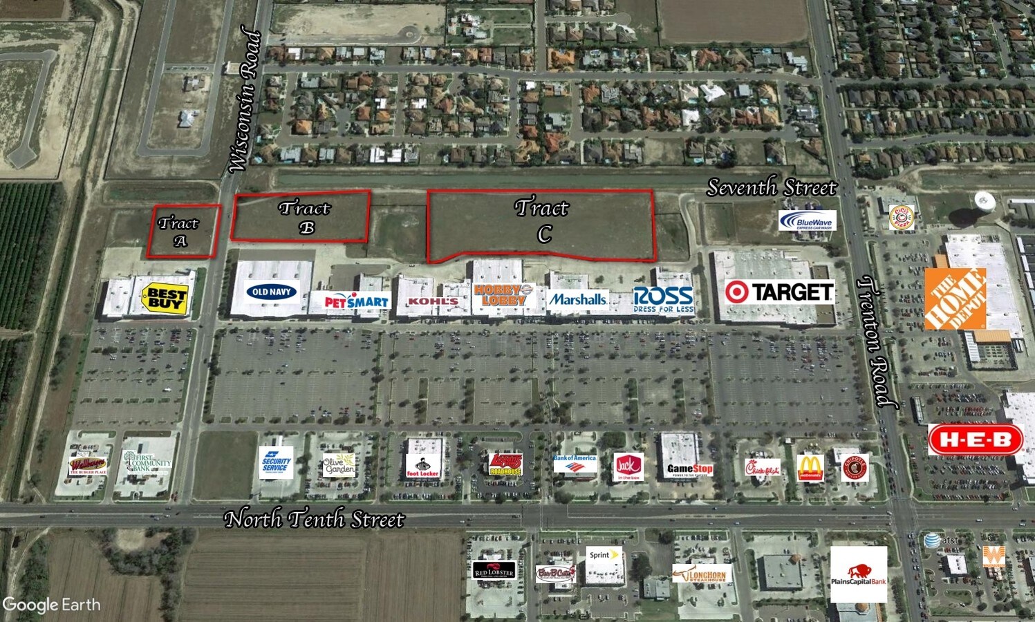 Wisconsin Rd & Trenton Rd, McAllen, TX 78504