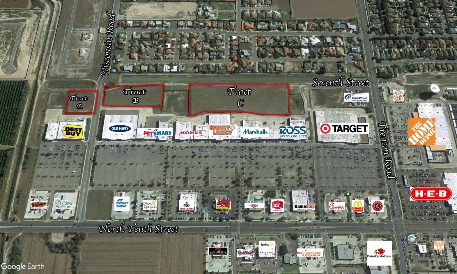 Wisconsin Rd & Trenton Rd, McAllen, TX for sale Primary Photo- Image 1 of 1