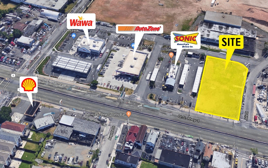 555 Spring St, Elizabeth, NJ for lease - Aerial - Image 2 of 3