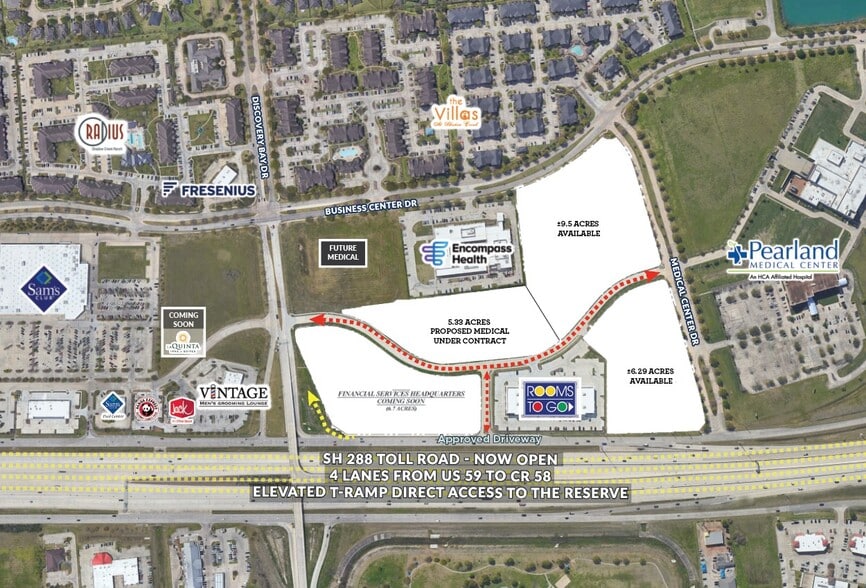 Highway 288, Pearland, TX for sale - Site Plan - Image 3 of 3