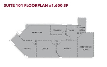 114 Edinburgh Dr S, Cary, NC for lease Floor Plan- Image 1 of 1
