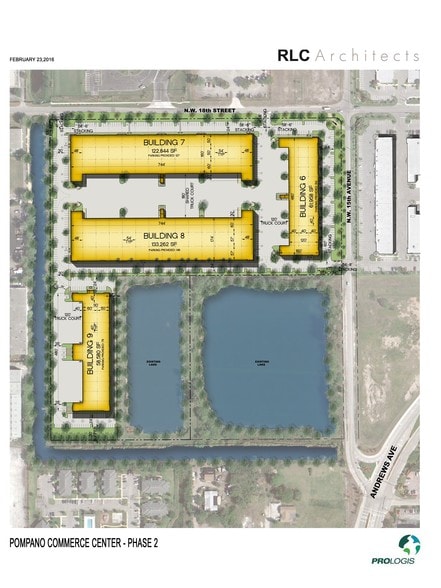 1550 NW 18th St, Pompano Beach, FL for lease - Site Plan - Image 1 of 4