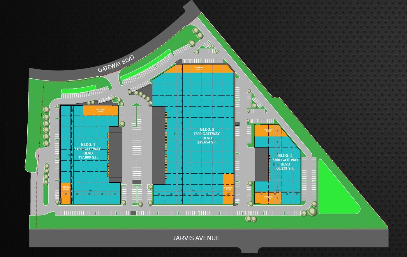 7300 Gateway Blvd, Newark, CA for sale Site Plan- Image 1 of 1