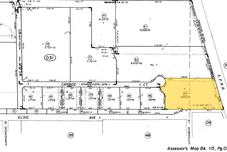 8500 Carbide Ct, Sacramento, CA for sale - Plat Map - Image 1 of 1