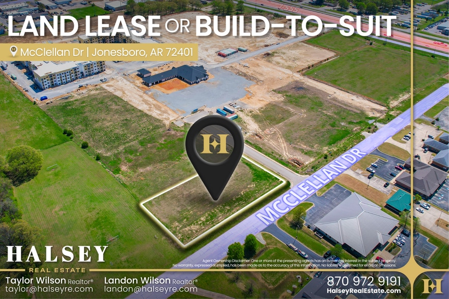 McClellan Dr, Jonesboro, AR for lease - Primary Photo - Image 1 of 5
