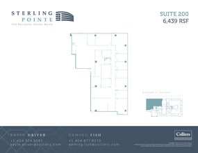 301 Perimeter Ctr N, Atlanta, GA for lease Floor Plan- Image 1 of 1