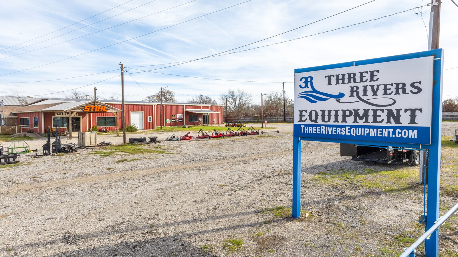 105 Bolton Rd, Granbury, TX 76049 Three Rivers Equipment Sales