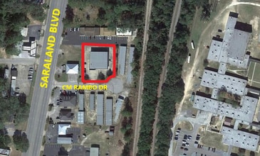 18 C.M. Rambo Dr, Saraland, AL - AERIAL  map view
