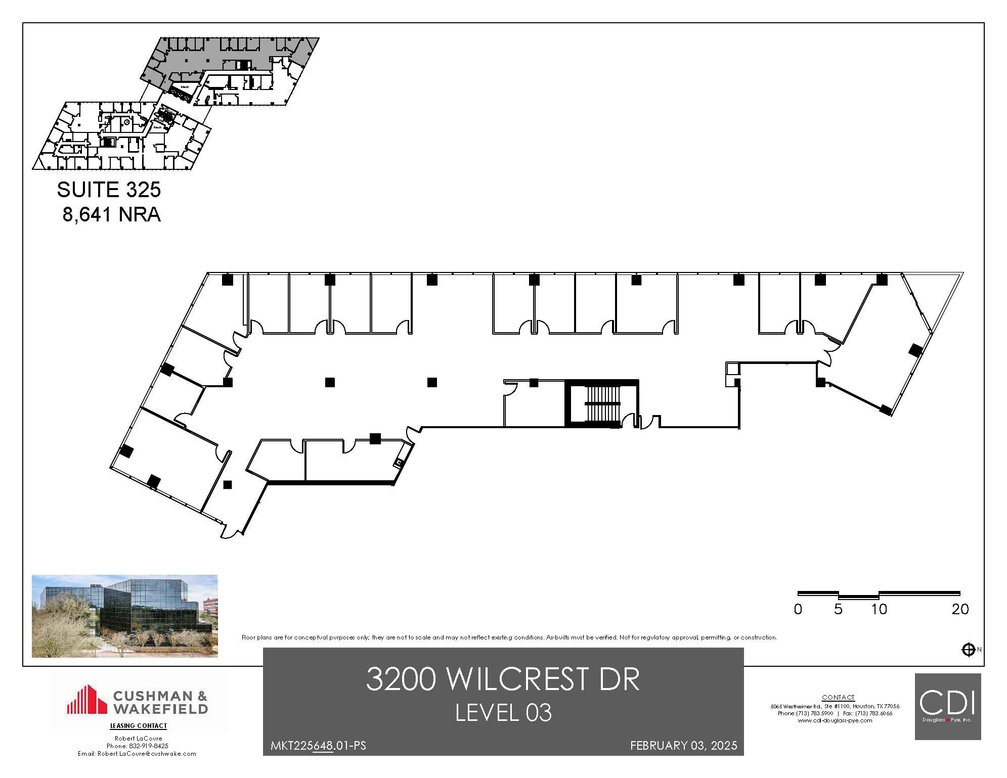 3200 Wilcrest Dr, Houston, TX for lease Floor Plan- Image 1 of 1