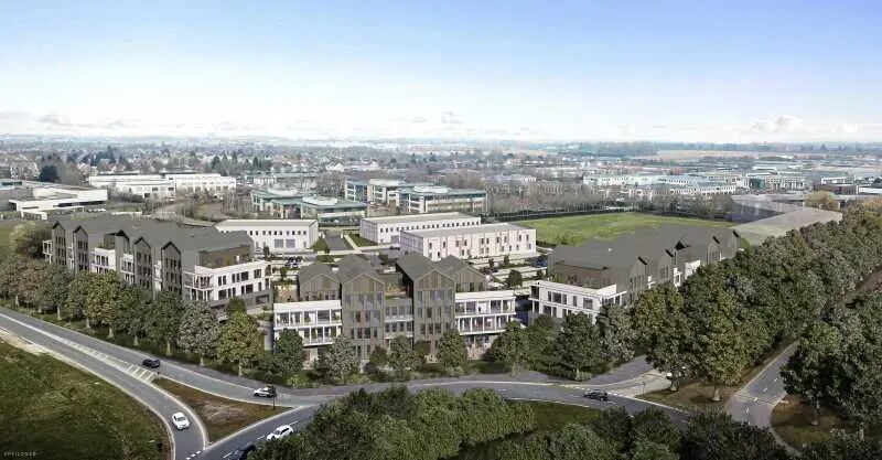 Retail in Serris for lease - Aerial - Image 1 of 7