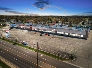 30 E Columbia Ave, Battle Creek, MI - aerial  map view