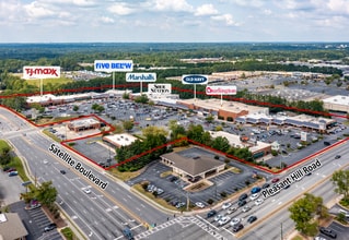 3675 Satellite Blvd, Duluth, GA - Aerial map view
