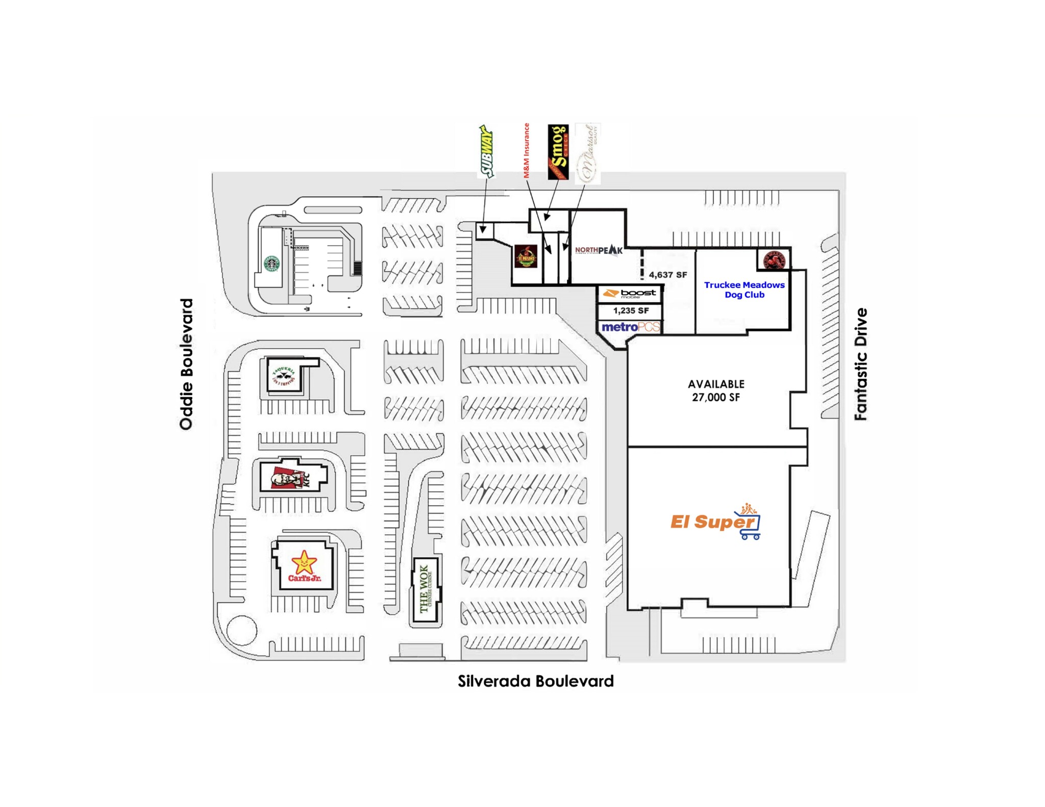 1901 Silverada Blvd, Reno, NV for lease Site Plan- Image 1 of 1