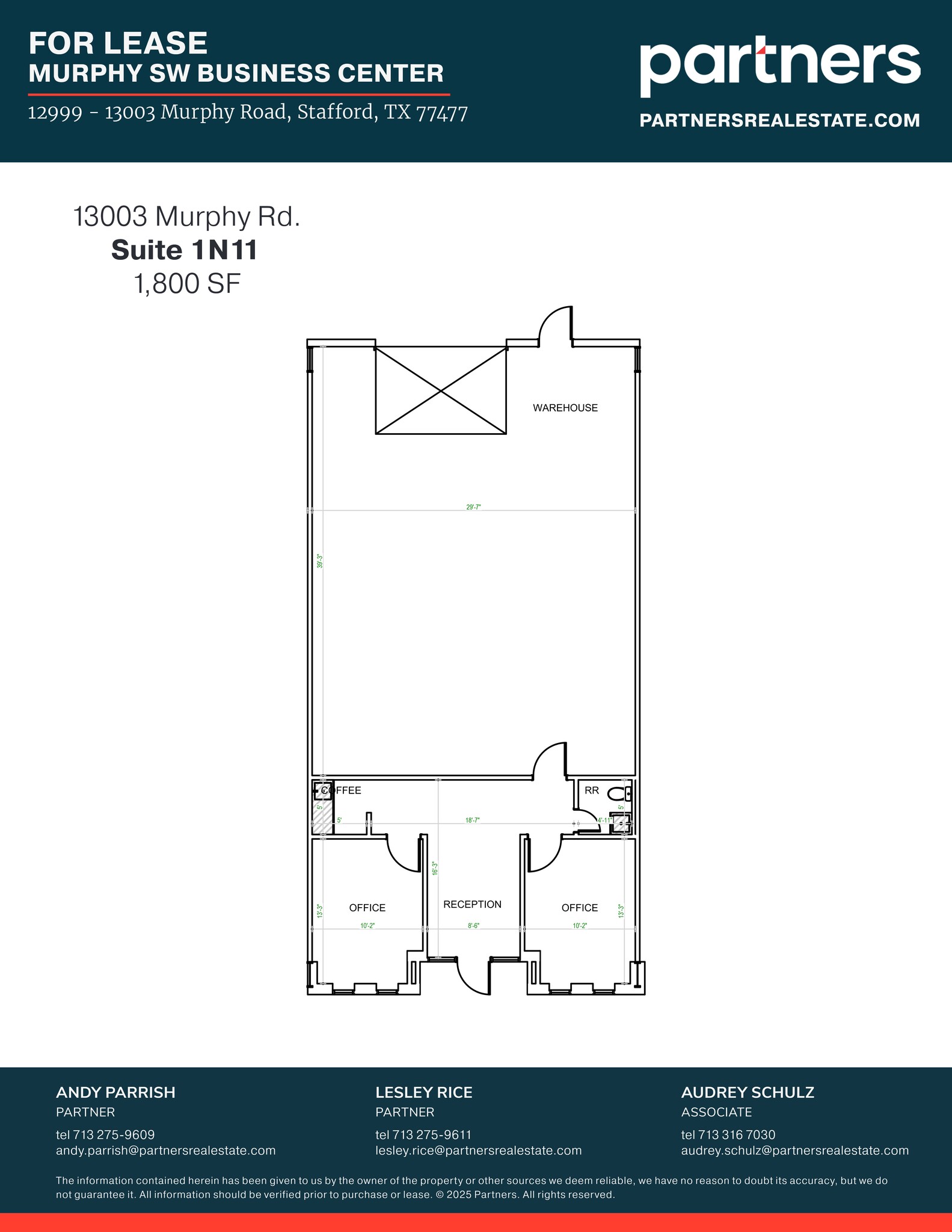 12999-13003 Murphy Rd, Stafford, TX for lease Site Plan- Image 1 of 1
