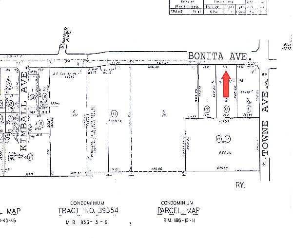 748 E Bonita Ave, Pomona, CA for lease - Plat Map - Image 2 of 5