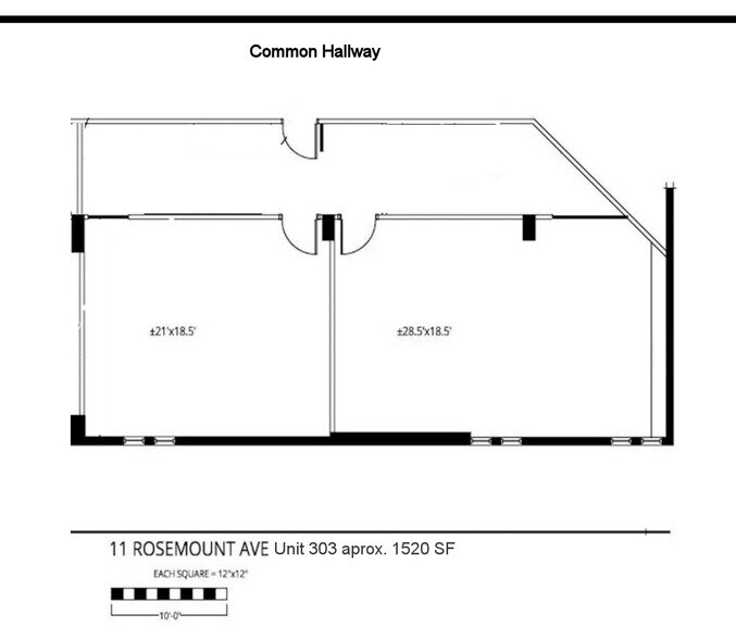 1902 Robertson Rd, Ottawa, ON for lease - Floor Plan - Image 3 of 5