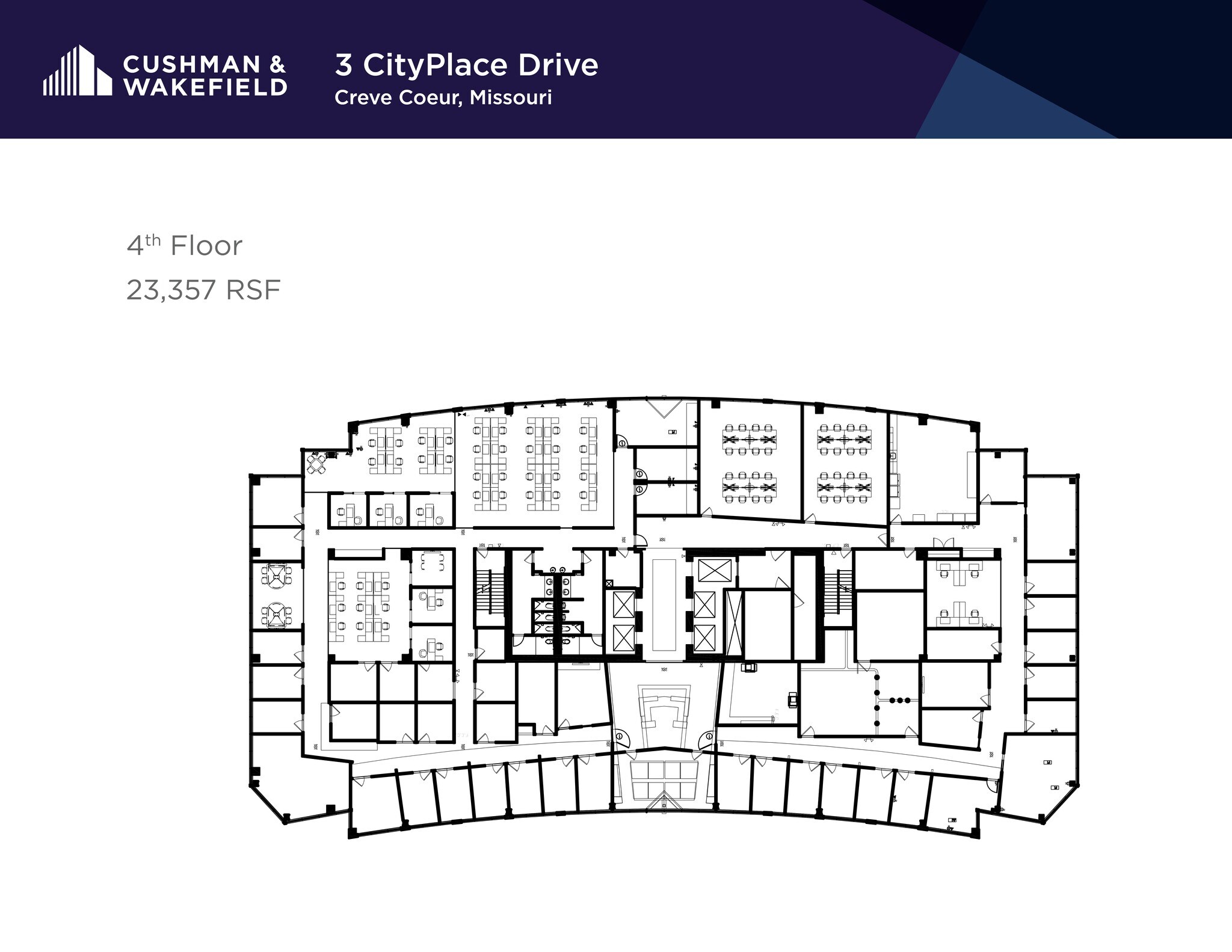 3 Cityplace Dr, Creve Coeur, MO for lease Site Plan- Image 1 of 1