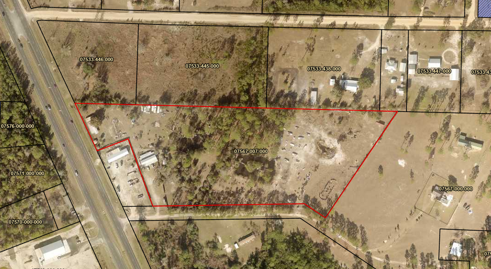 415 Annie Lee Brock Rd, Panama City, FL for sale - Plat Map - Image 2 of 4