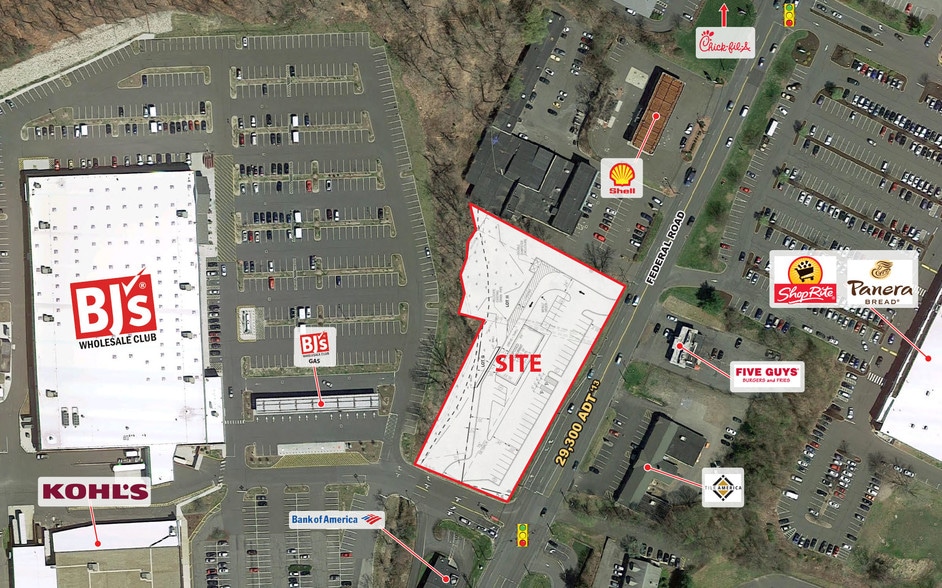 128 Federal Rd, Brookfield, CT for sale - Building Photo - Image 1 of 1