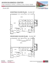 2155 Chenault Dr, Carrollton, TX for lease Floor Plan- Image 1 of 1