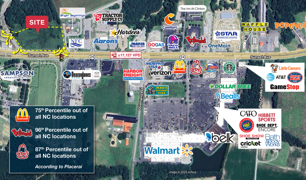 Sunset Ave, Clinton, NC for lease - Primary Photo - Image 1 of 4
