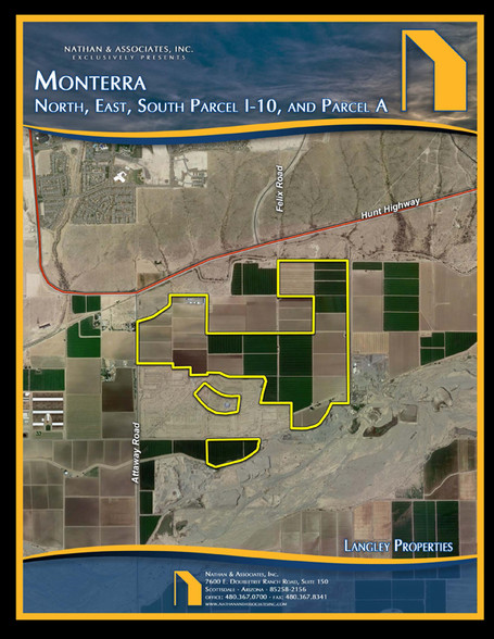 SE Hunt Hwy & Attaway Rd, Florence, AZ for sale - Building Photo - Image 1 of 1