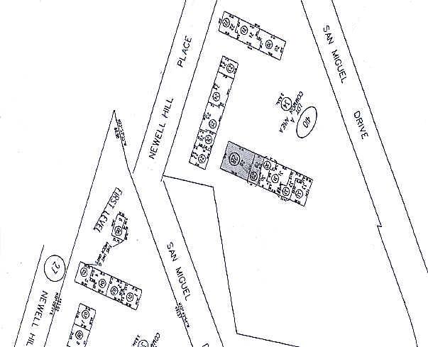 1855 San Miguel Dr, Walnut Creek, CA for sale - Plat Map - Image 2 of 14