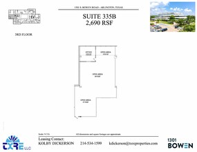 1301 S Bowen Rd, Arlington, TX for lease Floor Plan- Image 2 of 2