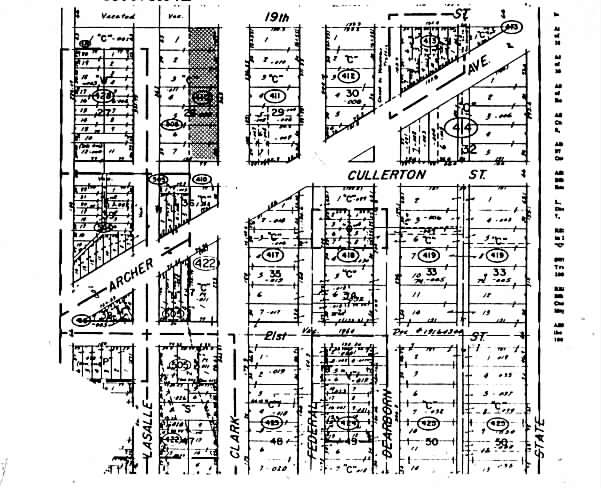 1900 S Clark St, Chicago, IL for sale - Plat Map - Image 1 of 1