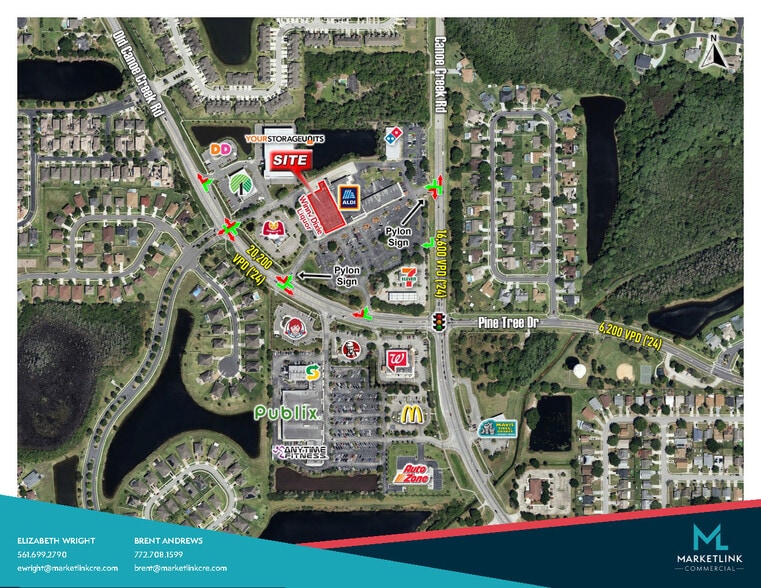 3300-3318 Canoe Creek Rd, Saint Cloud, FL for lease - Building Photo - Image 1 of 1