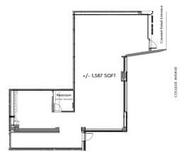 250 College Ave, Lancaster, PA for lease Floor Plan- Image 2 of 11