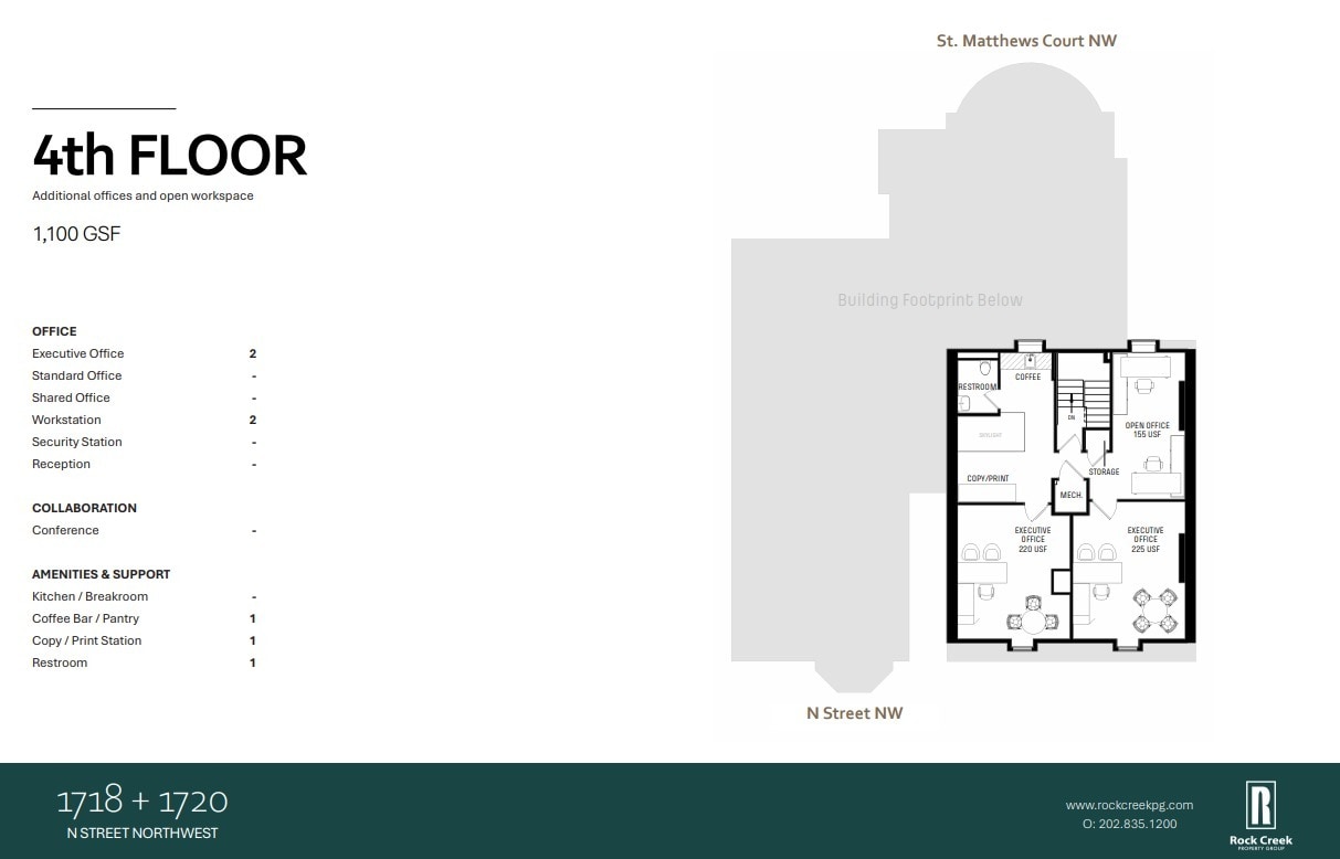 1718-1720 N St NW, Washington, DC for sale Floor Plan- Image 1 of 1