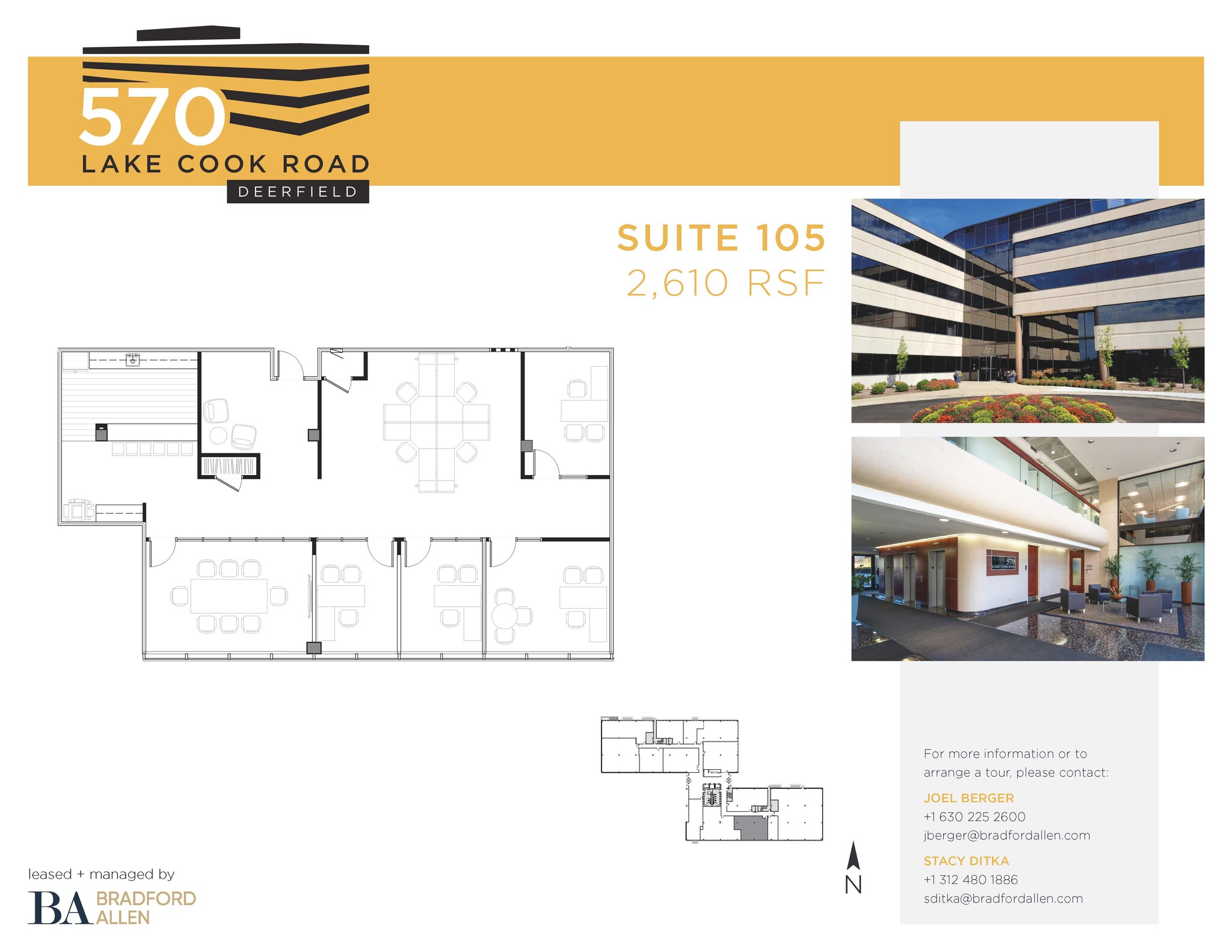 570 Lake Cook Rd, Deerfield, IL for lease Floor Plan- Image 1 of 1