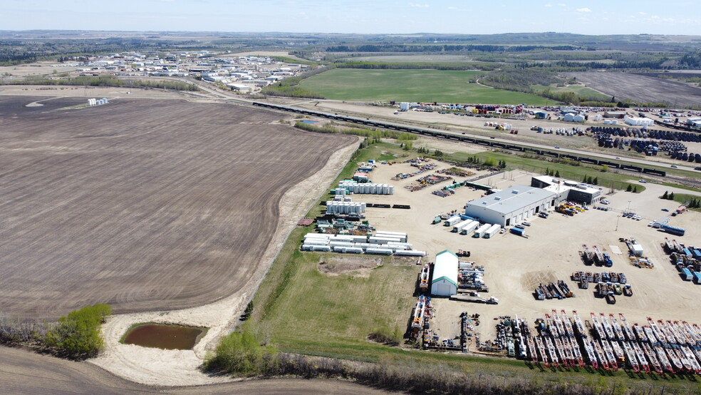 0 Highway 2, Red Deer, AB for sale - Aerial - Image 2 of 4