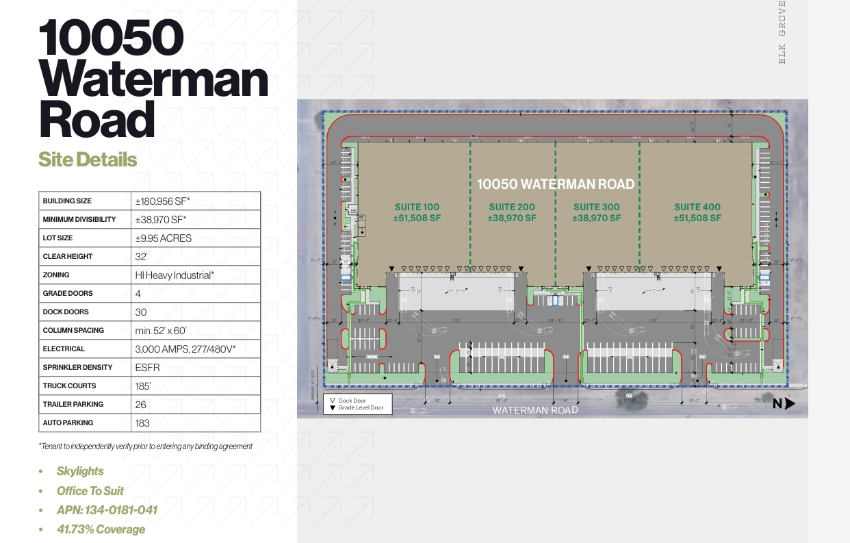 10000 Waterman Rd, Elk Grove, CA for lease Interior Photo- Image 1 of 1