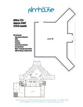810 Dominican Dr, Nashville, TN for lease Floor Plan- Image 1 of 1