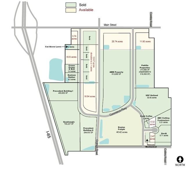 Main St, Greenwood, IN for sale - Site Plan - Image 1 of 1