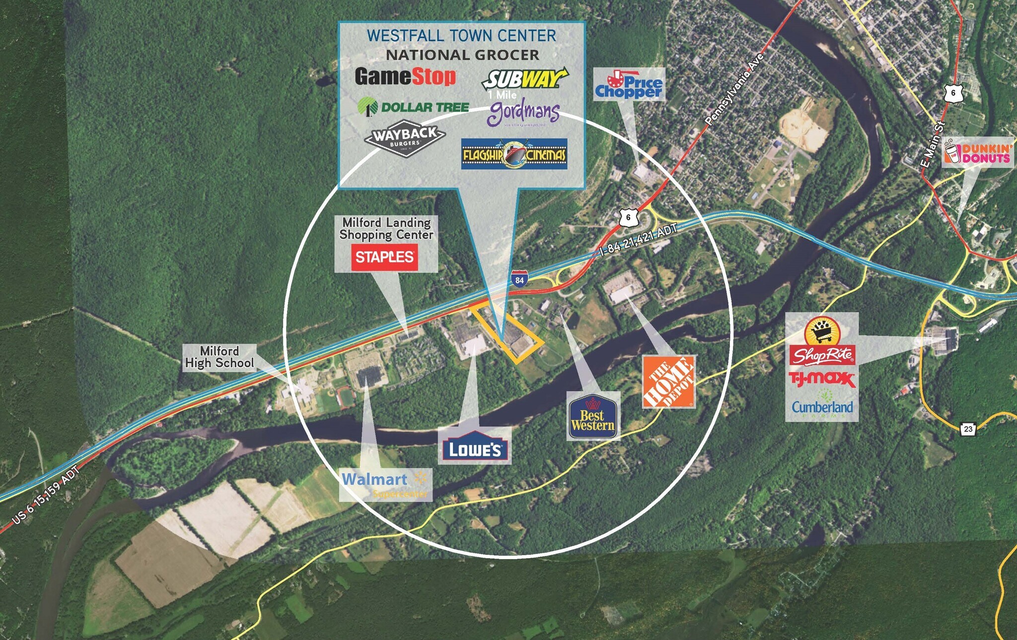 111 Hulst Dr, Matamoras, PA 18336 Retail for Lease