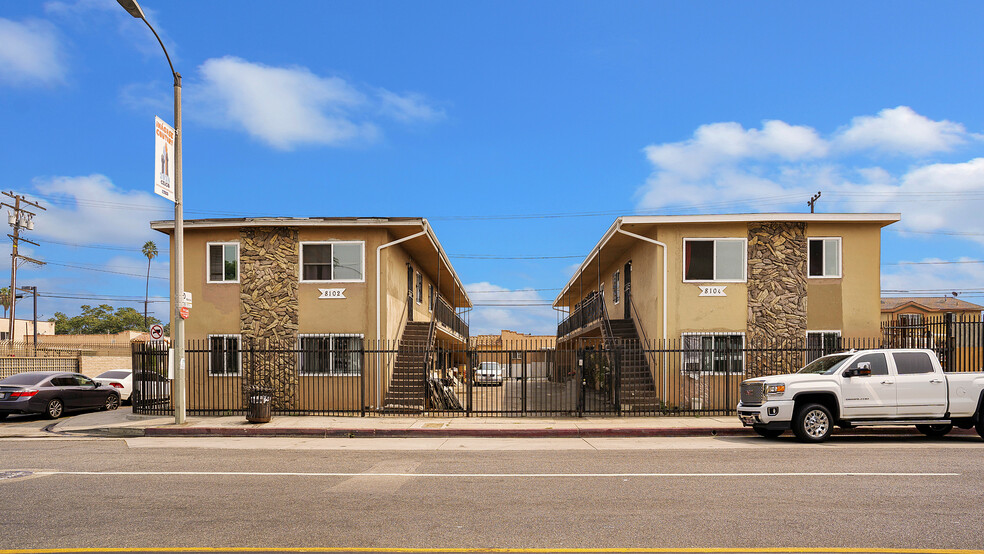 8102-8104 Compton Ave, Los Angeles, CA for sale - Building Photo - Image 1 of 1