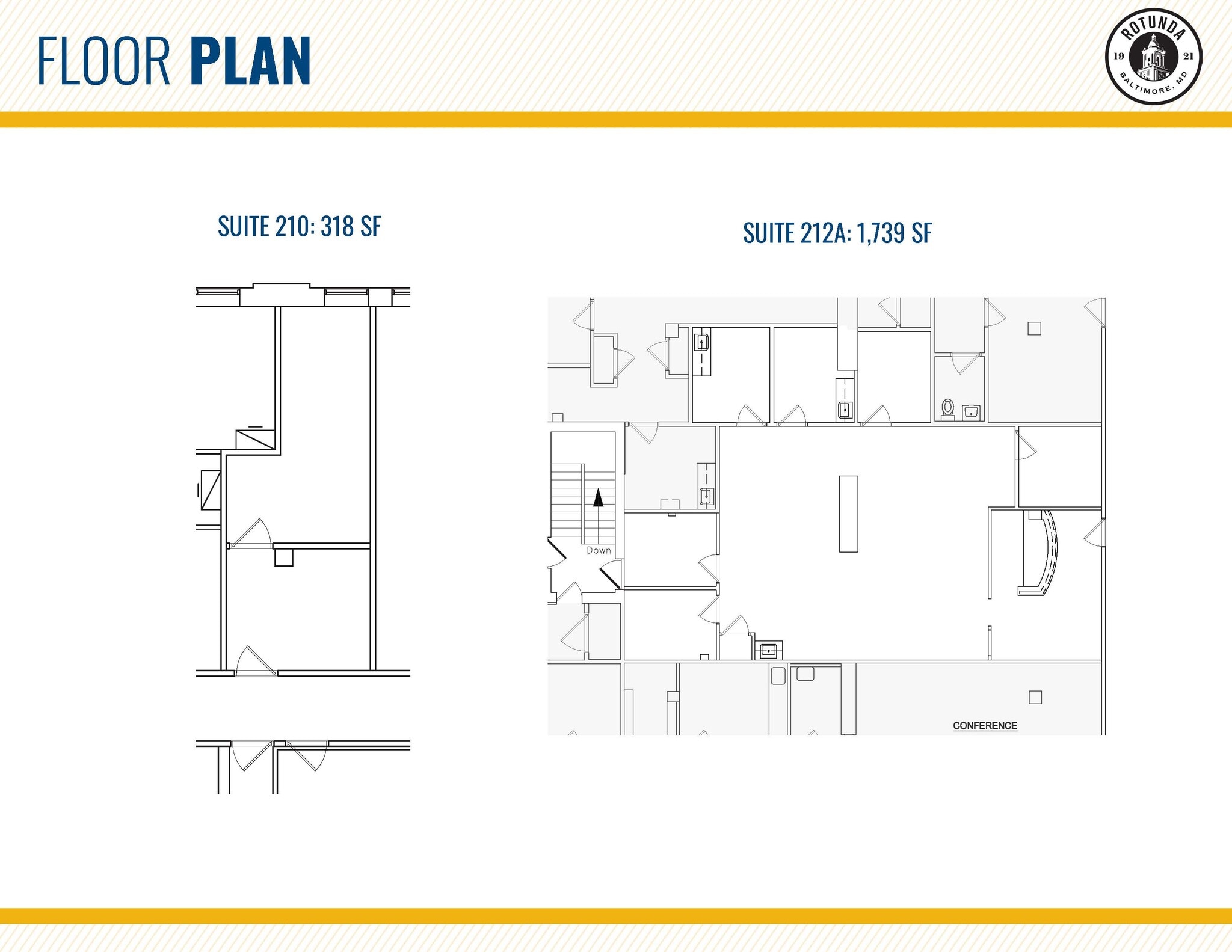 711 W 40th St, Baltimore, MD for lease Floor Plan- Image 1 of 1