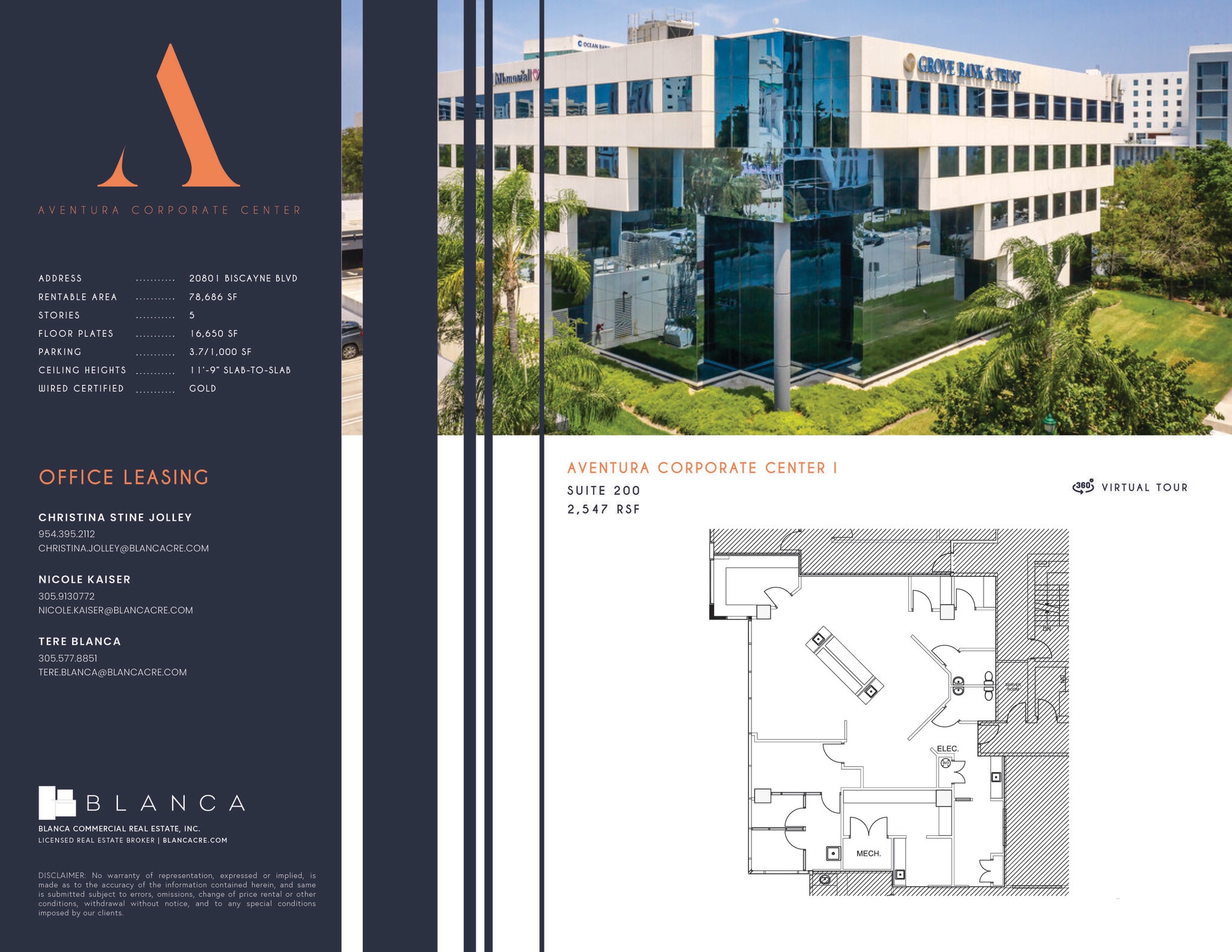 20801-20807 Biscayne Blvd, Aventura, FL for lease Floor Plan- Image 1 of 1