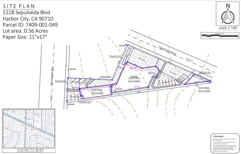 1228-1232 Sepulveda Blvd, Harbor City, CA for sale - Site Plan - Image 2 of 12