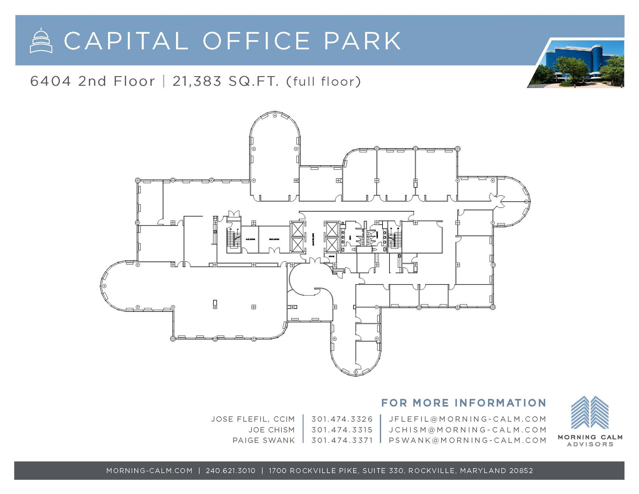 6404 Ivy Ln, Greenbelt, MD for lease Floor Plan- Image 1 of 1