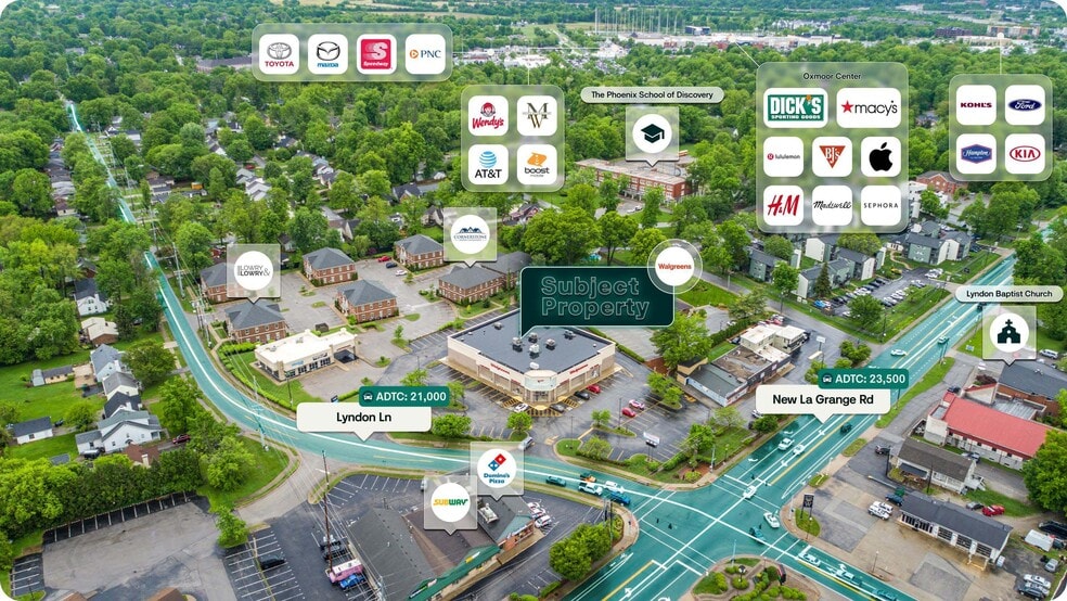 520 Lyndon Ln, Louisville, KY for sale - Aerial - Image 2 of 2