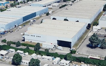 Genas, RHO - AERIAL map view