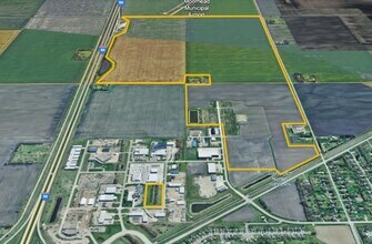 Highway 52, Moorhead, MN - AERIAL  map view