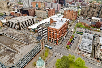 87 N Clinton Ave, Rochester, NY - AERIAL  map view - Image1