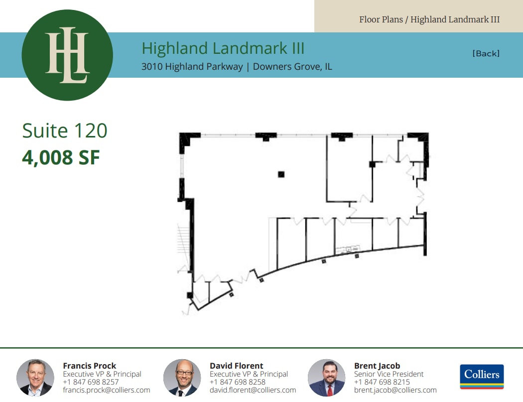3010 Highland Pky, Downers Grove, IL for lease Floor Plan- Image 1 of 1