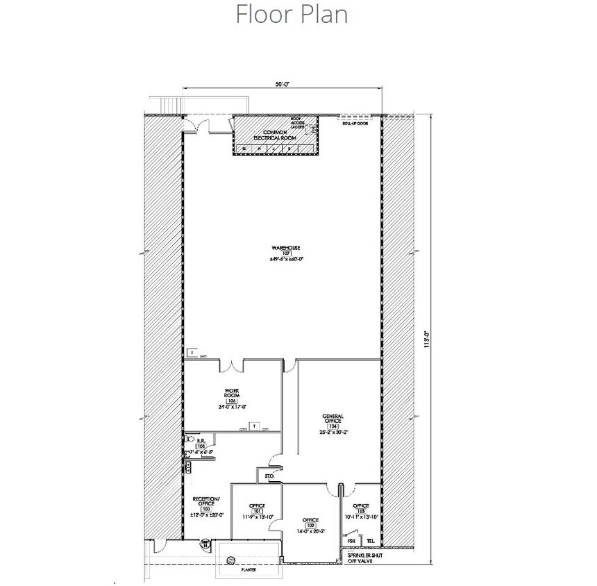 365 Cloverleaf Dr, Baldwin Park, CA for lease Floor Plan- Image 1 of 2